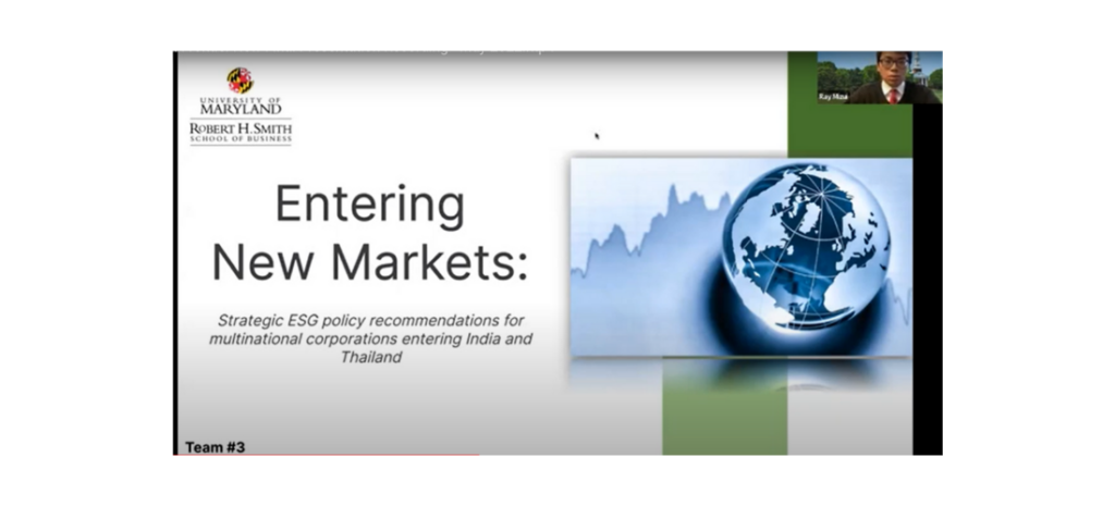 Entering New Markets: strategic ESG policy recommendations for multinational corporations entering India and Thailand